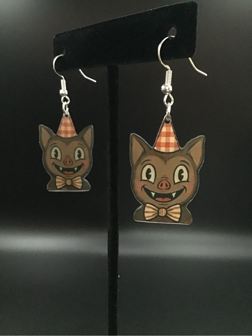 Bat Party Earrings
